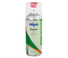 MIPA 2K Klarlack Spray 400 ml, dvojkomponentný bezfarebný lak v spreji          